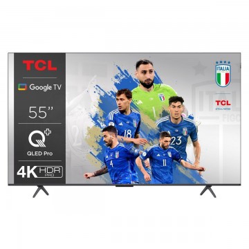 TCL Smart Τηλεόραση 55" 4K UHD QLED 55C655 HDR (2024)